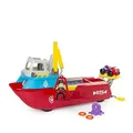 Produktbild: PAW PATROL Sea Patroller Schiff mit Ryder Figur und Zubehör, Spielzeug für Kinder ab 3 Jahren, mit Licht- und Geräuscheffekten, Amphibienfahrzeug