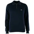 Produktbild: LACOSTE Herren Feinstrick Pullover SH1927-00-166 Troyer Dunkelblau / S / Jumper