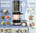 Produktbild: Ninja Creami NC302EU Eismaschine, Slush-,Sorbet-,Smoothie-,Milchshake-Maker,800W