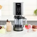 Produktbild: Ninja CREAMi  Eismaschine & Dessertmaschine mit 2 Behältern Schwarz/Silber/Top