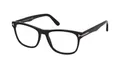 Produktbild: Tom Ford FT5662-B 001 54 Brille Brillenfassung Brillengestell Schwarz Blaufilter