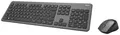 Produktbild: Hama KMW700 Funk Tastatur, Maus-Set Ergonomisch Deutsch, QWERTZ Anthrazit/Schwarz