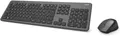 Produktbild: Hama Funk Tastatur Maus Set 2.4GHz QWERTZ USB Empfaenger Schwarz Anthrazit