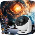 Produktbild: ACICILI Sternenhimmel projektor, 13 in 1 Galaxy Projector, astronaut projektor mit Timer, Planetarium Projector für Room Decor, Sternenprojektor Weihnachtsgeschenke für Kinder Erwachsene-Weiß