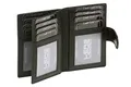 Produktbild: LEAS Kreditkartenmappe mit RFID Schutz Echt-Leder, schwarz Card-Collection