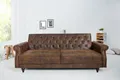 Produktbild: riess-ambiente Sofa MAISON BELLE AFFAIRE 220cm antik braun, mit Bettfunktion