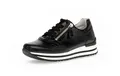 Produktbild: Gabor Damen Low-Top Sneaker, Frauen Sneaker,Komfortable Mehrweite (H),schwarz (27),38.5 EU / 5.5 UK