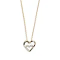 Produktbild: Xenox XS2794G Kette mit Anhänger Damen Herz Love Story Silber Gold