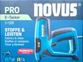 Produktbild: Novus  J-120 Elektrotacker (Für Feindrahtklammern bis 14 mm und Nägel bis 16 mm.