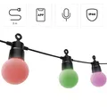 Produktbild: Hama Smarte LED-Lichterkette WLAN-Lampenkette Außen IP44 RGB App Farbwechsel 8m