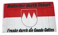 Produktbild: Flagge / Fahne Franke durch die Gnade Gottes Hissflagge 90 x 150 cm