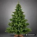 Produktbild: FairyTrees FT14 künstlicher Weihnachtsbaum 180 cm Nordmanntanne 100% PVC NEU OVP