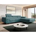Produktbild: MODERNO Ecksofa mit Schlaffunktion Monolith Velours 72x279x205cm 