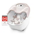 Produktbild: TZS First Austria Fußsprudelbad, Vibrations- und Luftblasenmassage, Infrarot- und Heizfunktion, Fußbad, 450W, 2 Programme, 3 Aufsätze, klappbarer Griff, Aromabox
