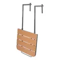 Produktbild: Balkontisch Hängetisch Balkonhängetisch Klappbar Klapptisch 595x400mm