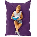 Produktbild: Green Bean Sitzsack 120x160cm 270 Liter Kinder & Erwachsene Bean Bag EPS Perlen Füllung Riesensitzsack Groß Draußen Outdoor Liegekissen Waschbar Wetterfest Lounge Chair Sitzkissen Bodenkissen Lila