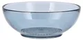 Produktbild: BITZ Kusintha Salatschüssel, Große Schüssel aus Glas, Durchm. 24 cm, Blau