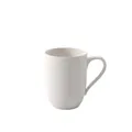 Produktbild: Villeroy & Boch - For Me Henkelbecher 290 ml Weiß, Spülmaschinenfest, Mikrowellensicher, Kaffeetasse, Kaffeebecher, Große Tasse, Geschirr, Premium Porzellan