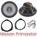 Produktbild: Hertz X165 UNO Koaxial Lautsprecher Boxen Set kompatibel für Nissan Primastar
