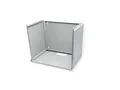 Produktbild: ROLINE Basic - Gehäuse - Set, 540x400 BxT - geeignet für Wandmontage - RAL 7035, Hellgrau - 9U - 48.3 cm (19