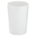 Produktbild: Zahnputzbecher Zahnbürstenbecher Weiß Kunststoff Ø 8 x H 11 cm
