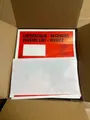 Produktbild: 1000 DIN lang Lieferscheintaschen Dokumentenhüllen Begleitpapiertaschen DL rot