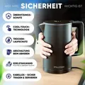 Produktbild: Wasserkocher Digital 1,7 L mit Temperaturwahl