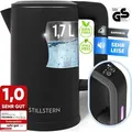 Produktbild: Stillstern Wasserkocher mit Temperatureinstellung [1,7L | 40-55-70-85-100°C], 12 Std. Warmhalten, Präzisionsausguss aus Edelstahl, Anti-Fingerpri...