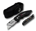 Produktbild: WÜRTH Trapez Klingenmesser Set inkl. 10 Bits und Nylon Tasche - 071566516