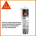 Produktbild: SIKA Sikaflex 554 Caravan schwarz 300ml Wohnmobil Wohnwagen Aluminium Lack Blech