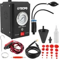 Produktbild: TECPO Nebelmaschine 12V Lecksuchgerät Monometer mit Druckanzeige Rauchmaschine Lecksuchgerät Rauch- und Luftmodus Kraftstoffleck Tester für Auto, Motorrad, LKW, Boot, ATV, Leitungen