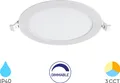 Produktbild: Braytron 12W LED Panel Dimmbar Einbauspot Einbaustrahler Deckenstrahler Flach IP40 CCT 3in1