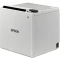 Produktbild: Epson TM-m30II (121): USB + Ethernet + NES, White, PS, EU, Thermodirekt, POS-Drucker, 203 x 203 DPI, 250 mm/sek, 250 mm/sek, Text, Grafik, Barcode