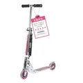 Produktbild: HUDORA BigWheel 125 Scooter I Sicherer & hochwertiger Aluminium-Roller für Kinder I Höhenverstellbarer & zusammenklappbarer Cityroller für bis zu 100kg I Stabiler Tretroller mit Tragegurt - silber