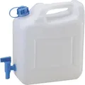 Produktbild: Wasserkanister 12 l HD-PE natur B333,5xT160xH331,5 mm mit Ablasshahn
