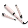 Produktbild: BaByliss Curl and Wave Trio Multistyler, Professionelles Lockenstab-Set mit 3 Aufsätzen für Locken,