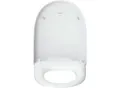 Produktbild: Duravit Univavo WC-Sitz D-shaped 0024490000 Absenkautomatik, abnehmbar, Scharniere Edelstahl, Weiß