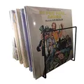 Produktbild: 7even Schallplatten Ständer Metall Schwarz – LP & 12