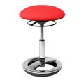 Produktbild: TOPSTAR Sitzhocker 1 Hocker SITNESS BOB basic - rot (1 St), Die empfohlene Sitzzeit beträgt max. 4 Stunden.