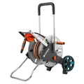 Produktbild: Gardena Schlauchwagen CleverRoll M Easy Metall Set, 25 Meter, Schlauchführung, Spritze, 18547-20