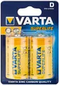 Produktbild: VARTA 10500220 - Superlife Zink-Kohle Batterien Mono / D / LR20 mit 1,5 Volt, 2er Set, Kapazität 6000 mAh