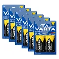 Produktbild: 6x Varta Super Life Mono D MN1300 R20 LR20 1,5V Zink Kohle Batterien Typ 2020