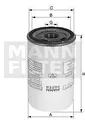 Produktbild: MANN-FILTER LB 1374/20 Filter, Drucklufttechnik