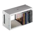 Produktbild: Hama CD Rom Rack 20 (zur Aufbewahrung von CDs und DVDs, CD Regal, DVD Regal, Auf