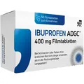 Produktbild: Ibuprofen Adgc 400 mg Filmtabletten 50 St