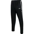 Produktbild: JAKO Trainingshose Pant Active (100% Polyester) lang schwarz/weiss Jungen, Größe: 164