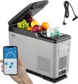 Produktbild: VEVOR Auto-Kühlschrank, 12 V Auto-Armlehnen-Kühlschrank, tragbarer Einzonen-Kühlschrank, 15 l, einstellbarer Bereich -20 °C bis 20 °C, Kompressorkühler,