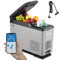 Produktbild: VEVOR Tragbarer Kühlschrank Gefrierfach Auto 15L Einzelzone Tragbar 45W Kühlbox