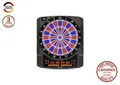 Produktbild: CARROMCO ELEKTRONIK DARTBOARD CLASSIC MASTER II 2-Loch rot-blau Netzteil Pfeile