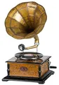 Produktbild: Nostalgie Grammophon Schellackplatte Gramophone Trichtergrammophon antik Stil